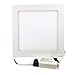 Spot LED Extra Plat Carré BLANC 18W - Blanc - Blanc Neutre 4000K - 5500K - SILAMP