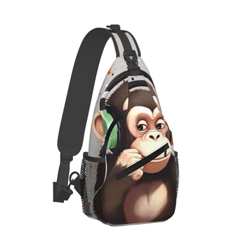 Bolso Hombre Cross Chest Bandolera Para Senderismo miniatura 2