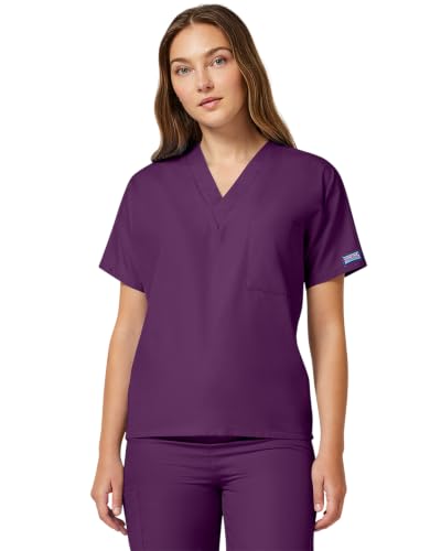 Image of Cherokee WW Originals Unisex Scrubs for Women & Men V-Neck Scrub Top