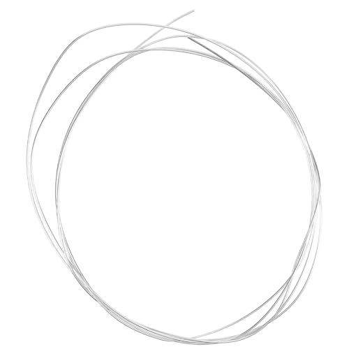 Alambre de plata de ley Hemobllo de 1m para crear pulseras y joyería fina
