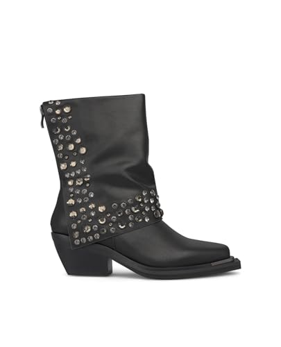 Alma en Pena. Botines planos de piel para mujer. - talla: 39