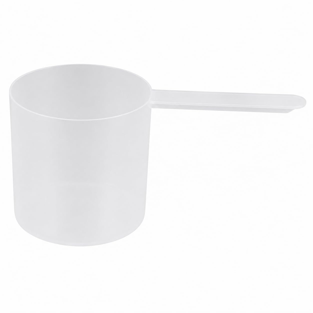 3/4 Cup (6 Oz. | 177 mL) Long Handle Scoop for Coffee, Protein Powder, Pet Food, Spices, Grains and Dry Goods – Plastic Food-Grade, BPA-Free Measuring Cup (Pack of 100)