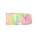 Datura Home 3-Piece Crib Bedding Set - Watercolor Butterfly Printed Nursery Comforter, Sheet & Skirt for Baby Boys & Girls