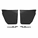 ALMULOO Half Door Compatible with 2015-2022 Polaris Mid Size Ranger (NO SP Models) 500 570 EV ETX Models Aluminium Steel Powder Coated Black 2Pcs