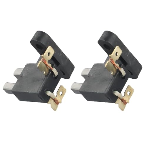 Serenophile Conjunto de escobillas de carbono para generadores de 5 kW a 8 kW, compatible con modelos de motor GX390, 2 escobillas de cobre de carbono con soporte para escobillas y regulador AVR