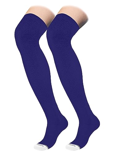 Elite Baseball/Softball Socks Over The Knee, Extra Long Football Socks