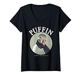 Photo Gallery donna atlantic puffin muffin fratercula arctica animal sea birds maglietta con collo a v Photo Gallery donna atlantic puffin muffin fratercula arctica animal sea birds maglietta con collo a v