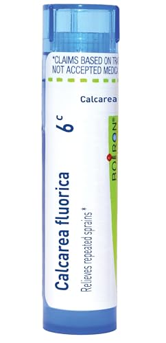 Boiron Calcarea Fluorica 6 Homeopathic Medicine for Sprains - 80 Pellets