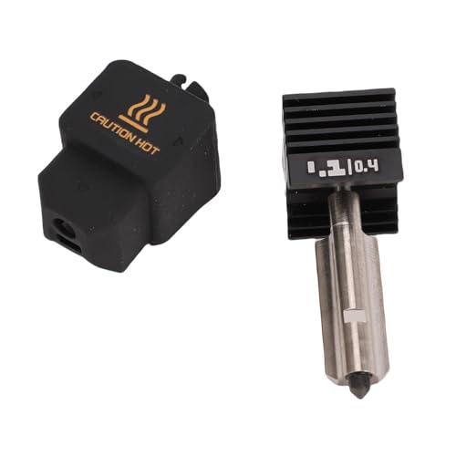 YWBL-WH 3D Printer Hotend Kit, Hardened Steel Nozzle Print Head (0.4mm)