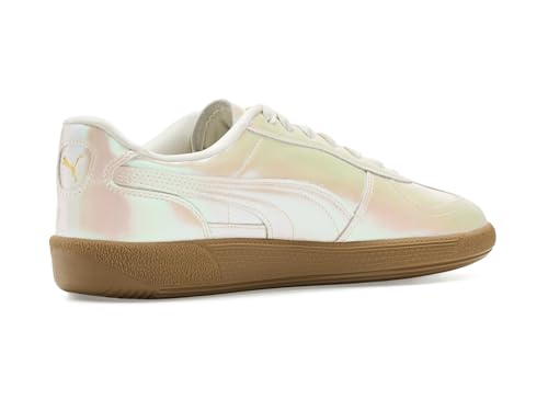 PUMA PUMA Women's Palermo Pearlized Shoes Warm White/Gold 7.5 Medium