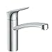 Hansgrohe Mitigeur d'Evier de Cuisine Logis 160 EcoSmart C3 avec Bec Orientable 360° Chrome 71839000