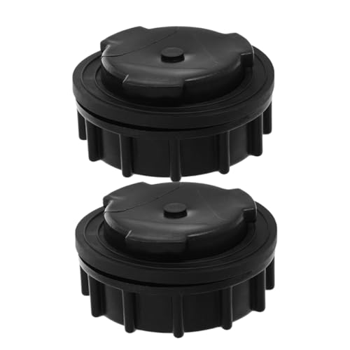 BESTYASH Ablassstopfen Für Mülltonnen 2.75X2.75X1.26In Wetterbeständig Auslaufsicherer Stopper Für Außenbereich Mit Dichtungsringen Effektiver Wasserschutz