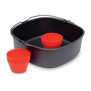 Philips Airfryer Bak Accessoire voor de Philips Airfryer XL - 9 Siliconen muffinvormpjes - HD9945/01