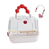 Bird Carrier Travel Cage,Breathable Parrot Carry Transport Bag | Budgies Carry Transport Bag - for Parakeets Cockatiels Budgies Outing Walk Adventure