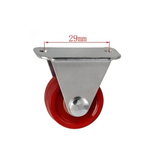 Roue de meuble résistante à l'usure et silencieuse en polyuréthane - 5