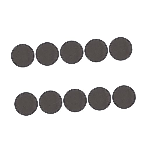 OSOLADY 10pcs Bamboo Charcoal Makeup Remover Pads Soft Cleansing Pads Reusable for Women Face Wipes with Makeup Powder Puff