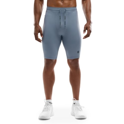 SIROKO - Mallas Deporte Tipo Ciclista Auckland - XXL - Azul