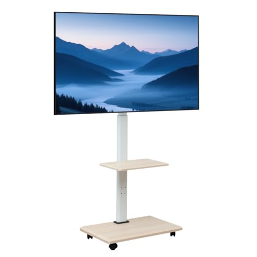 IMIEE erX^h LX^[t Ǌ tvX^h nC^Cv er ړ tv stand U\ ȃXy[X 26-65C`Ή ω׏d40kg VESA600X400mm Ɨp Зp Ɩp rWlXWp wZ a@ (