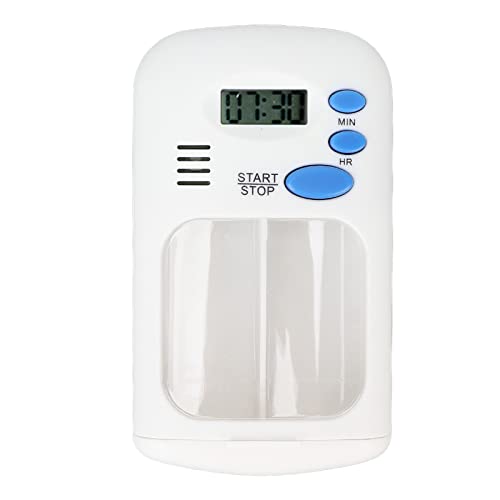 Pastillero automático, pastillero, dispensador de medicamentos con alarma, pastillero con alarma, imprescindible para la demencia de Alzheimer y personas mayores, ideal para el