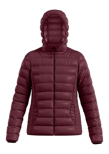 Veste matelassée Femme mi-saison manteau matelassé noir à fermeture éclair - 3