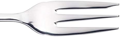 MasterClass Stainless Steel Pastry / Cake Forks, 15 cm (Set of 4), Silver