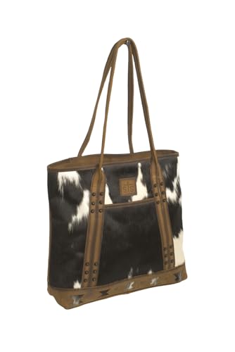 STS Ranchwear Womens Roswell Tan Cowhide Shoulder Tote Bag2