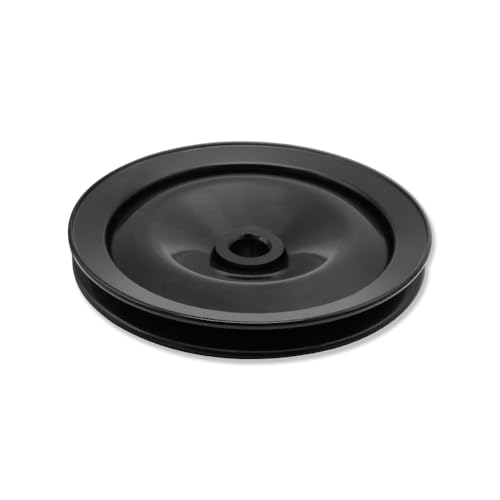 IMOOA GM Saginaw Power Steering Pump Pulley Keyway Single Groove for Chevy Oldsmobile Pontiac Cadillac 350 454 Black by IMOOA - Image 2
