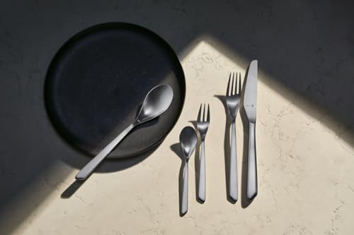 WMF Neo Besteck Set 6 Personen, Essbesteck 30 teilig, Hohlheftmesser, Cromargan protect Besteck mattiert, ergonomisch, extrem kratzbeständig, eingesetzte Klinge, spülmaschinenfest 4 WMF Neo Besteck Set 6 Personen, Essbesteck 30 teilig, Hohlheftmesser, Cromargan protect Besteck mattiert, ergonomisch, extrem kratzbeständig, eingesetzte Klinge, spülmaschinenfest