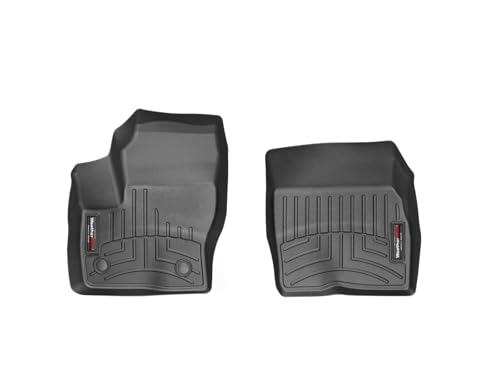 WeatherTech Custom Fit FloorLiners for Ford Escape, C-Max, MKC - 1st Row (444591), Black