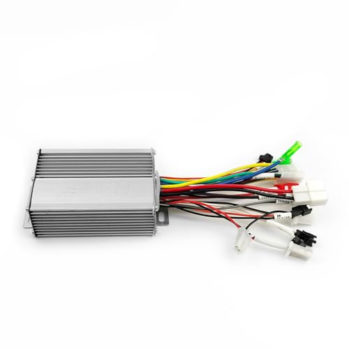 L-faster 24V/36V/48V 350W Brushless Hub Motor Controller Square Wave for Electric Reverse Cart Scooter PAS Cruise Bicycle (48V 350W)