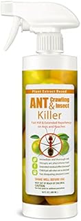 EcoVenger by EcoRaider Ant Killer & Crawling Insect Killer (Citrus Scent) 16oz, Kills Fast, Also Kills Spiders, Centipedes & More, Repels with Residual, Natural & Non-Toxic, Children & Pets Safe