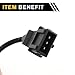 VekAuto 1 Pc No.021906433 Crankshaft Position Sensor for Volkswagen Golf MK3 2.8 VR6 1992-1999 Sturdy Car Engine Crank CKP Sensor