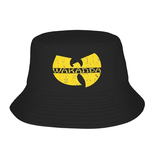 Photo de Casquettes de baseball Années 90 Bucket Hat Été Abeille Wu Clan T-tangs Chapeaux de pêcheur pour couple pliable plage Casquettes de voyage Hawaï graphique chapeaux de soleil cadeau personnalisé