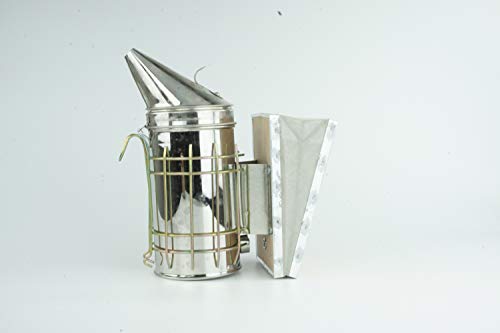 APIFORMES Ami Smoker S - klein mit Wildleder Blasebalg | Rauchbläser | Imkerei | Imkerschutz | Rauchdose | Imkereibedarf – Bild 6