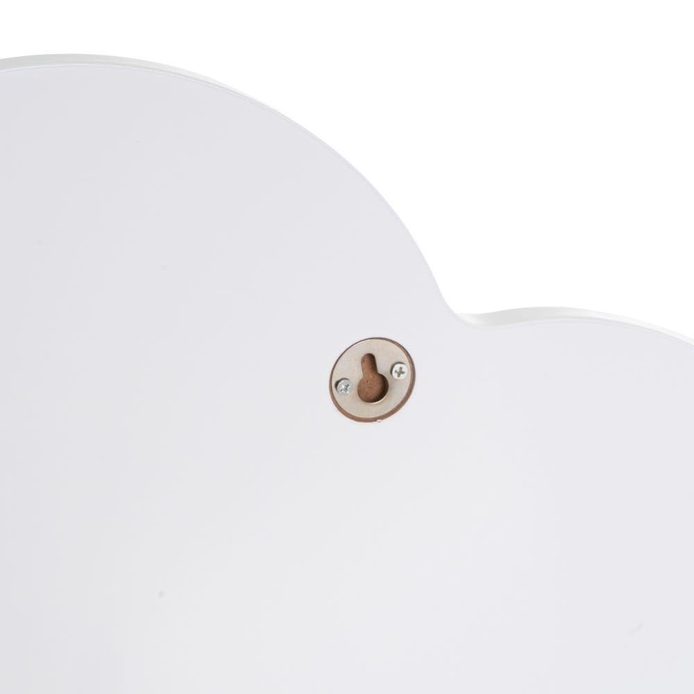 Étagère en Forme de Nuage en MDF Bois Blanc