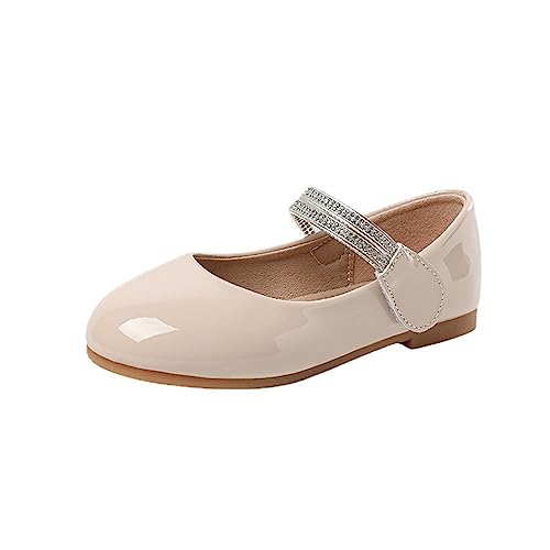 Girls' Soft Soled Mary Jane Shoes Comfortable Simple Shoes Outdoor Casual Small Leather Shoes Toddler Shoes2