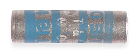 Short-Barrel Splice, 1.00 in. L, Blue