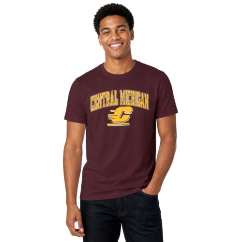 Central Michigan Chippewas Gameday Cotton T-Shirt for Men and Women Maroon