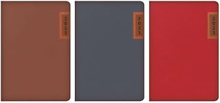 2023 Diary A5 Week To View Hardback & Casebound Diary Family Organiser Planner Embossed and Stitched Panel 1x Sent Randomly