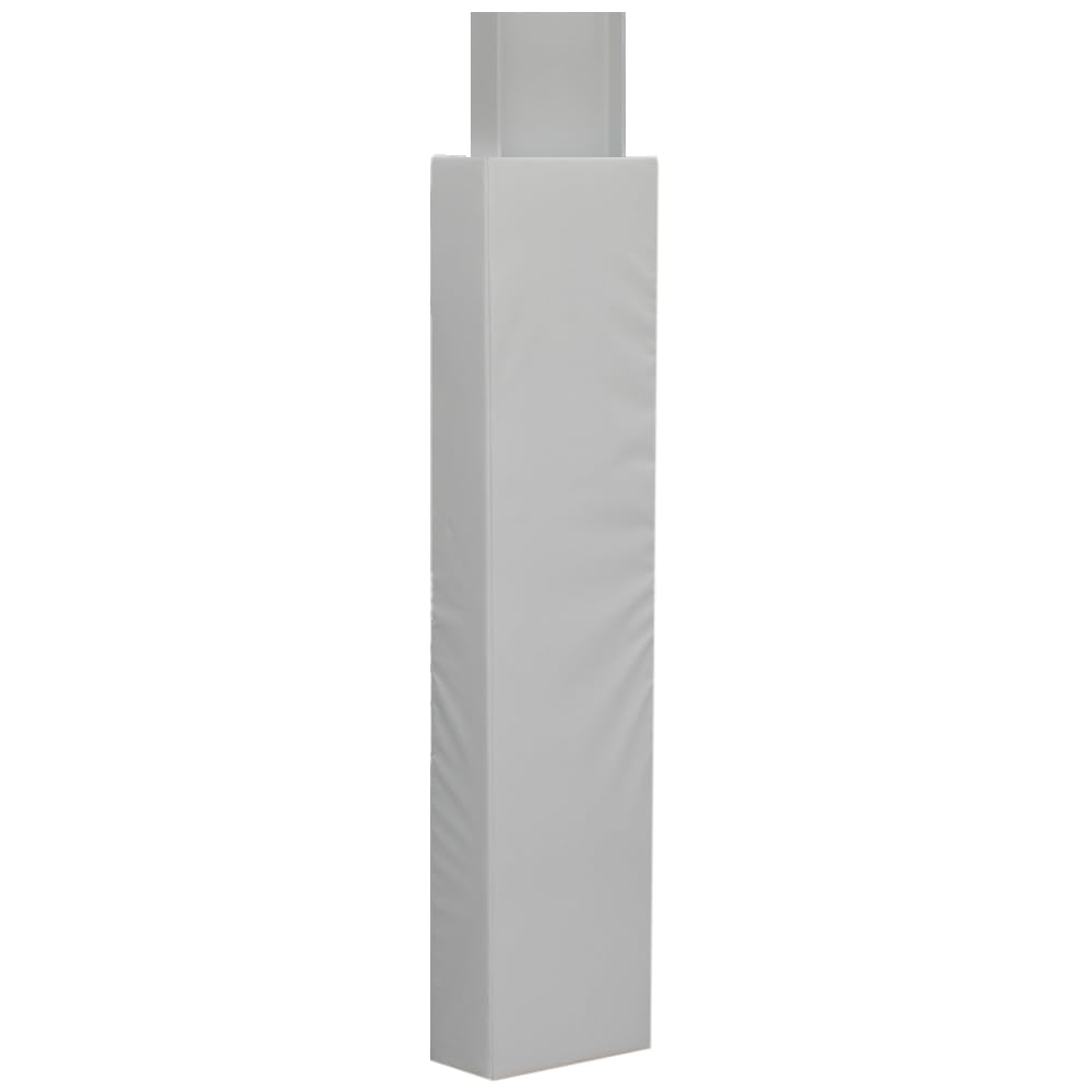 We Pad It Safety Pole Pad, for Square Pole Only, 4 FT Tall, 2” Thick Foam, Weatherproof, UV-Resistant, Hook/Loop Closure