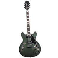 Our electric guitars are designed with inclusivity in mind, suitable for all levels of players, from beginners to professionals. Semi-hollow jazz electric guitar with two P90 pickups. The guitar is equipped with 22 hand-polished frets, with excellent...