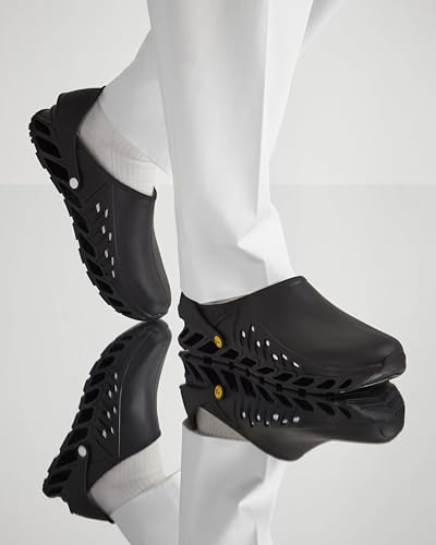 Scholl Unisex-Adult Solette Antistatiche PRO in Memory Cushion per Evoflex Insole, Black, 9 UK