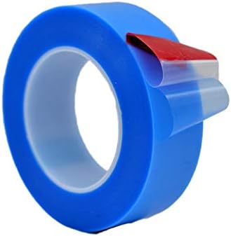 WOD SPT7A UHMW Polyethylene Transparent Film Slick Tape, 1.5 inch X 36 yds Aggressive Adhesive - Ideal For Squeak Reduction, Drawers, and Bearings