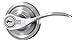 Weslock R0640UDUDSL23 Bordeau Lever, Brushed Chrome