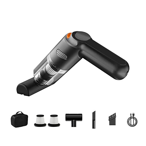 THINCAN Aspirador portátil para coche, inalámbrico, 10000 PA, 120 W, limpiador de vacío inalámbrico