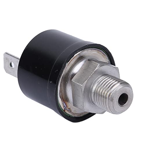 Heavy Duty Air Compressor Pressure Switch, 70-100 PSI Pressure Range with 1/8-28 BSPT Thread for Industrial Compressor Systems Replacement