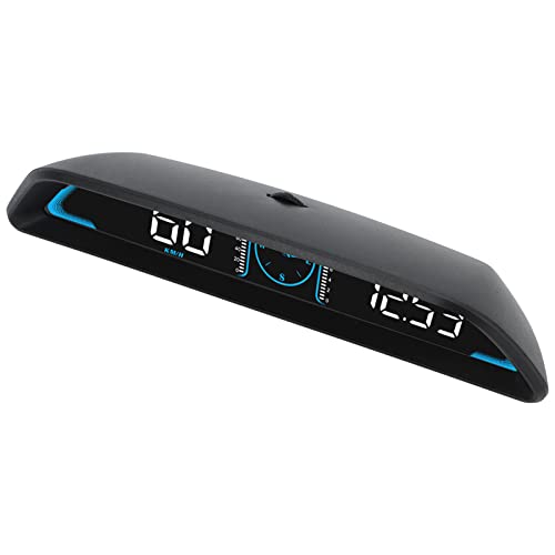 Velocímetro GPS Digital con Pantalla HUD Universal para Coche con Alarma de Velocidad, Ajuste Automático de Brillo para Vehículo, Velocímetro con Medidor Automático