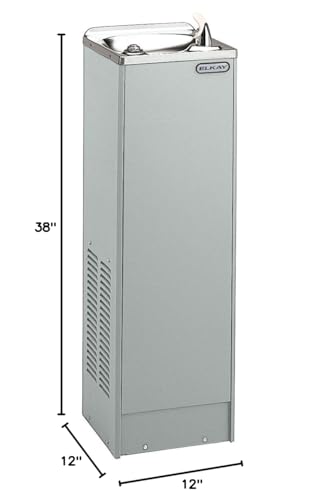 Elkay FD7003L1Z Space-ette™ Cooler Legacy Floor Model Non-filtered Refrigerated 3 GPH Light Gray Granite
