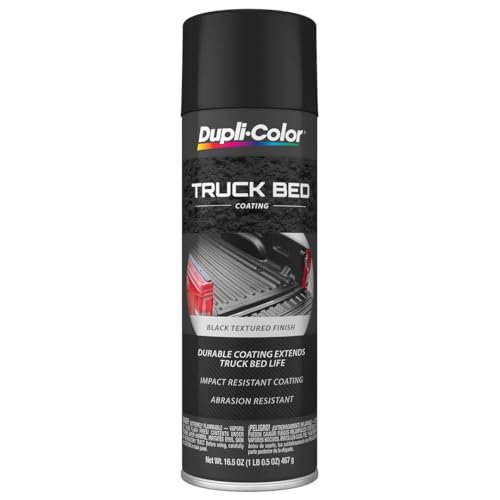 Dupli-Color TR250 Truck Bed Coating Spray Paint - Black - 16.5 oz. Aerosol Can