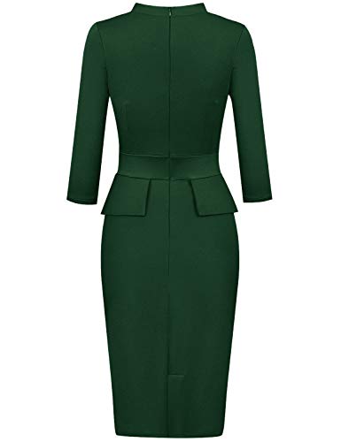 image for Moyabo Women Dress for Special Occasions Tie Collar Mid Length Graduat